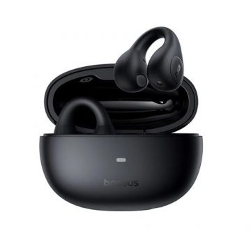 Casti True Wireless Baseus AirGo AS01, Bluetooth (Negru)