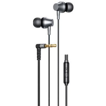 Casti VFAN M17 3.5mm Jack  In-Ear TPE Negru