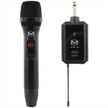 Microfon UHF Wireless Negru