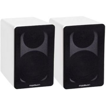 Set 2 Boxe Acustice 2 Cai 40W Rms Alb