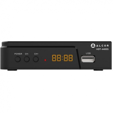 Alcor Receiver, Alcor, Afisare ceas, HDMI, Negru