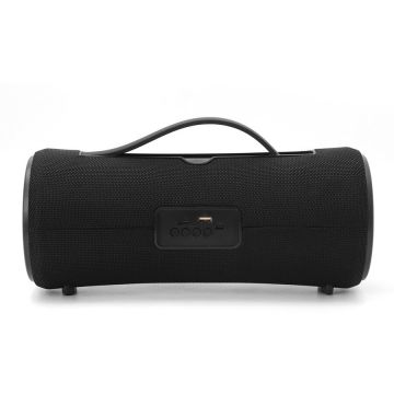 Boxa Portabila SPK-BT-LED-04 Wireless Boombox Bluetooth  LED Negru