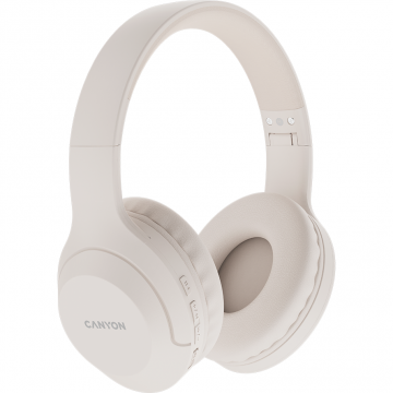 Canyon Casti wireless, Canyon, Bluetooth, Bej (CNS-CBTHS3BE)