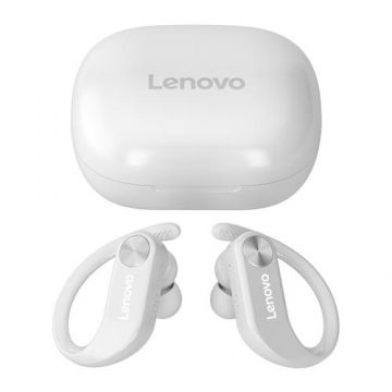 Casti Alergare Lenovo LivePods LP7, Bluetooth (Alb)