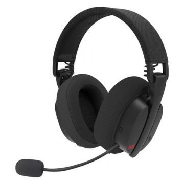 Casti gaming wireless Redragon Luce, Bluetooth (Negru)