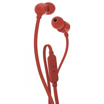 Casti In-Ear JBL Tune 110, Jack 3,5mm, Rosu