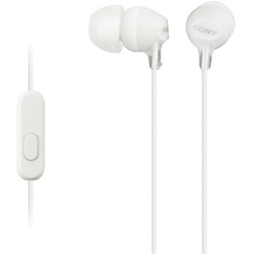 Casti Sony In-Ear, MDR-EX15APW white