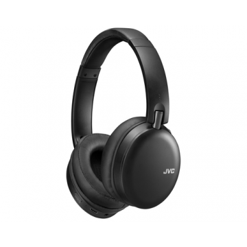 Casti Stereo Wireless Over-ear JVC HA-S91N, Bluetooth, Anulare zgomot, Autonomie 42 ore, Microfon (Negru)