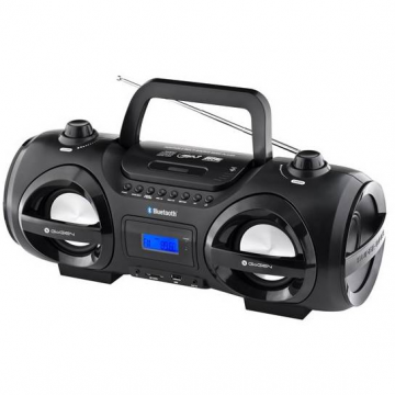 Gogen Radio FM cu CD si Bluetooth GoGEN CDM 425 SUBT, 25 W, CD, MP3, USB, SD card, telecomanda, negru