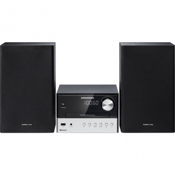 Grundig Grundig CMS 2000 BT Sistem audio micro uz casnic 30 W Negru, Argint (GFH1040)