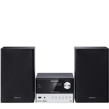 Grundig Grundig CMS 3000 BT DAB+ Sistem audio micro uz casnic 30 W Negru, Argint (GLR7640)