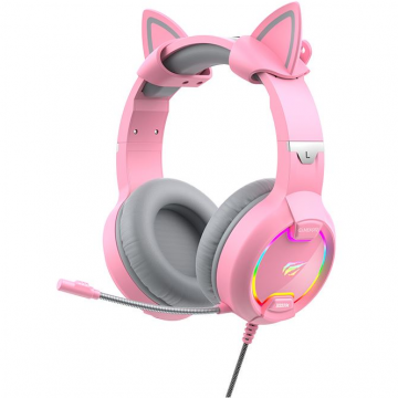 HAVIT Casti gaming, HAVIT, Roz (H2002D pink)