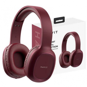 HAVIT Căşti Havit H2590BT PRO Wireless Bluetooth (Rosu)