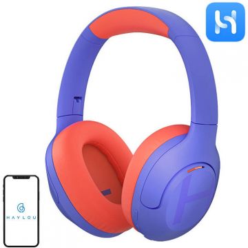 HAYLOU Căşti Haylou S35 ANC wireless headphones (purple and orange)