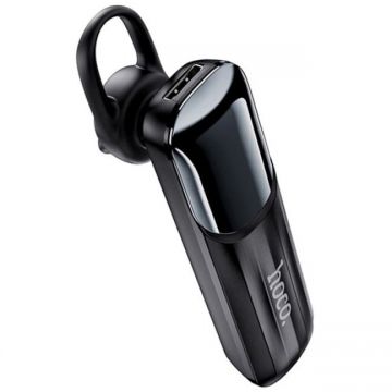 HOCO Casca Bluetooth, HOCO, E57 ESSENTIAL MONO, v5.0, Microfon, Multipunct, Negru