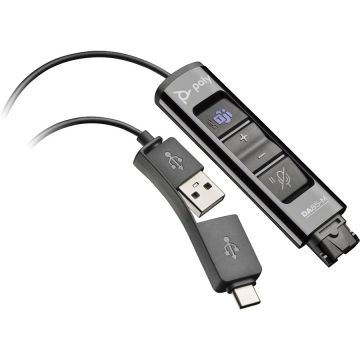 HP Adaptor Poly DA85-M USB la QD negru TAA (786C8AA)