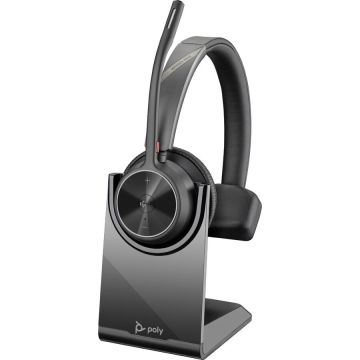 HP Casti HP Poly Voyager 4310 Microsoft Teams Certified Headset + BT700 dongle + Stand incarcare