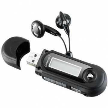 Intenso INTENSO MP3-Player 3601470 Music Walker, 16 GB MP3-Player (16 GB, negru)