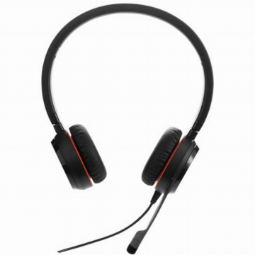 Jabra Jabra Evolve 20SE UC Stereo Căști Prin cablu Bandă de fixare pe cap Birou/Call center USB Tip-A Bluetooth Negru (4999-829-409)