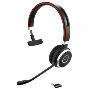 Jabra Jabra Evolve 65 Căști Prin cablu & Wireless Bandă de fixare pe cap Apeluri/Muzică Micro-USB Bluetooth Negru (6593-833-309)