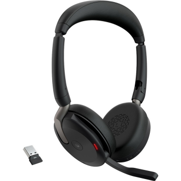 Jabra Jabra Evolve2 65 Flex Căști Prin cablu & Wireless Bandă de fixare pe cap Birou/Call center Bluetooth Negru (26699-999-999)