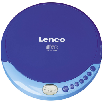 Lenco Lenco CD-011 Discman CD player portabil - albastru