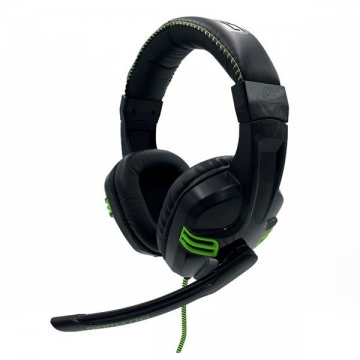 MEDIA TECH Casti cu Microfon Media-Tech Cobra Pro OUTBREAK pentru Gaming, Stereo, Control Volum, Difuzoare 40mm, Jack, Negru