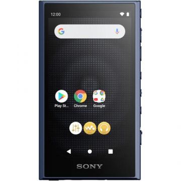 MP4 Player Sony Walkman NW-A306L, Hi-Res Audio, Amplificator S-master HX, Android 12, Ecran HD tactil, Bluetooth 5.0, Wi-Fi ac, USB Type-C, LDAC, 32GB, Autonomie 36 ore (Albastru)