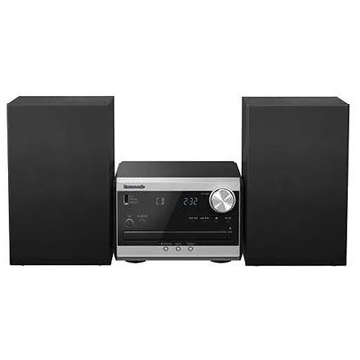 Panasonic Microsistem audio PANASONIC SC-PM270EG-S, 20W, CD, Bluetooth, Radio FM, argintiu