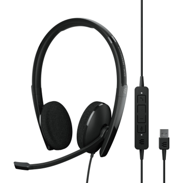 Sennheiser EPOS ADAPT 160 USB II Căști Prin cablu Bandă de fixare pe cap Birou/Call center USB Tip-A Negru (10000)