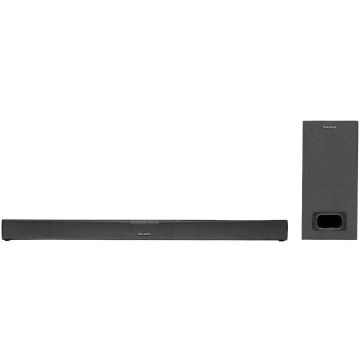 Sharp Sharp HT-SBW110 Soundbar Black (mat) incl. subwoofer cu fir, Bluetooth, USB