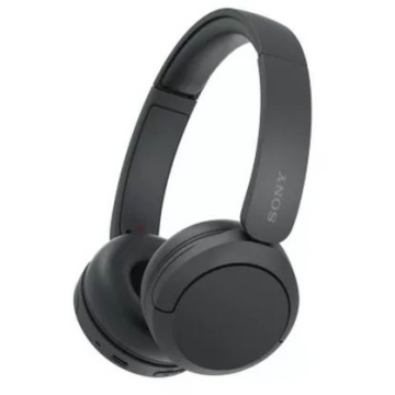 Sony Casti On Ear Sony WH-CH520B, Wireless, Bluetooth, Microfon, Multipoint connection, Quick Charge, Autonomie 50 ore, Negru