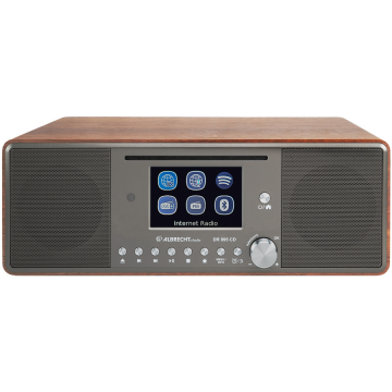 Albrecht Sistem micro HiFi Albrecht DR 895 CD - maro (27896)