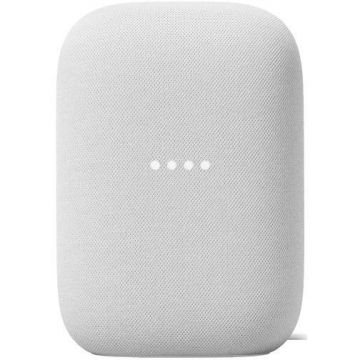 Boxa Inteligenta Nest Audio Google Asisstant Microfon Bluetooth Chromecast Integrat Control Tactil Alb