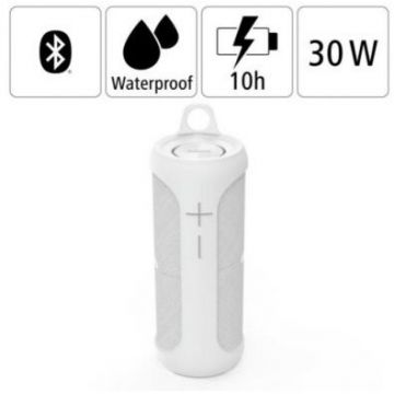 Boxa Portabila Twin 3.0 188223 Separabila in 2 Parti Bluetooth Waterproof IP67 30W Alb