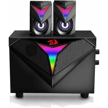 Boxe Audio cu Subwoofer GS700 Toccata 2.1 Stereo Iluminare LED RGB Negru