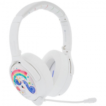 BuddyPhones Casti wireless pentru copii Buddyphones Cosmos Plus ANC, alb (BT-BP-COSMOSP-WHITE)