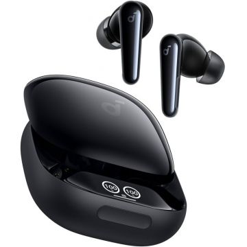 Casti Anker In-Ear, Soundcore Liberty 4 Pro, True Wireless, Noise Cancelling, Hi-Res, Black