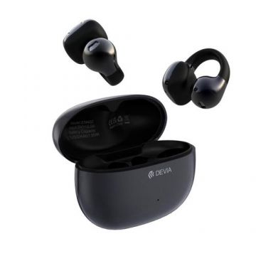 Casti Bluetooth Devia OWS Pro2 Clip-on (Negru)