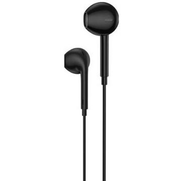 Casti EP100  In-Ear Remote  Jack 3.5mm 5mW  Φ14.2 mm 1.2m Negru