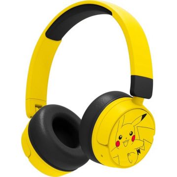 Casti pentru copii Stereo Wireless OTL Technologies POKÉMON PIKACHU, Bluetooth, Autonomie 24 ore (Galben)