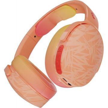 Casti Stereo Wireless SkullCandy Hesh Evo Triple Threat, Over-Ear, Bluetooth, Autonomie 36 ore, Microfon, Android/iOS (Portocaliu)