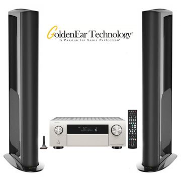 Goldenear Technology Sistem cu boxe GOLDENEAR TRITON Reference si receiver Denon AVC-X4700H