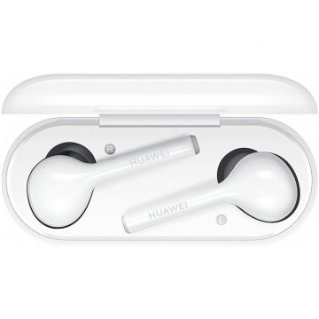 Huawei Casti bluetooth Huawei FreeBuds Lite CM-H1C, White