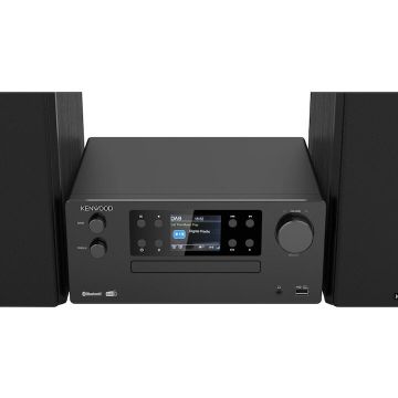 Kenwood Sistem audio Kenwood M-925DAB-S, DAB+, Bluetooth, CD Player, USB, Negru-argintiu