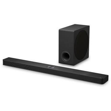 LG Soundbar LG S90TY, 5.1.3, 570W, Subwoofer Wireless, Bluetooth, Wi-Fi, Dolby Atmos, DTS:X, negru