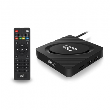 LTC Mici PC TV Smart Box, LTC, Android 9.1, 2GB RAM, 16GB Flash, 4K UHD, Negru (LXBOX51)