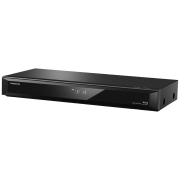 Panasonic Player și recorder Blu-Ray Panasonic DMR-BST760AG cu tuner dublu HD DVB-S, hard disk de 500 GB, upscaling 4K, Ultra HD, înregistrare simultană, gata inteligent, negru