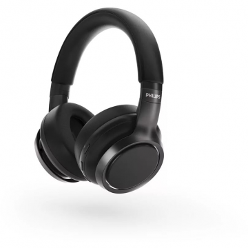 Philips Philips TAH9505BK/00 cască audio & cască cu microfon Căști Prin cablu & Wireless Bandă de fixare pe cap Apeluri/Muzică USB tip-C Bluetooth Negru (TAH9505BK/00)