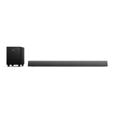 Philips Soundbar Philips TAB5308/10 ,2.1 Ch, 70W, Bluetooth, Subwoofer wireless, Negru (TAB5308/10)